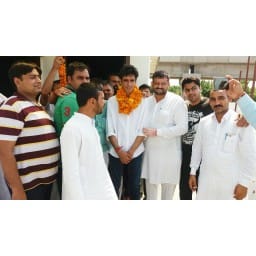 du election, welcome, welcome of mohit, bahadurgarh