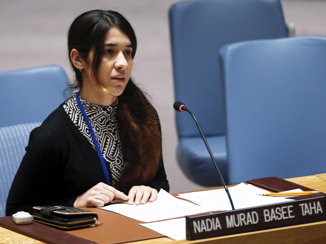 IS sex slave Nadia became UN Goodwill Ambassador