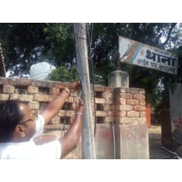 cable wire stolen, wire stolen,  outside police station, bahadurgarh