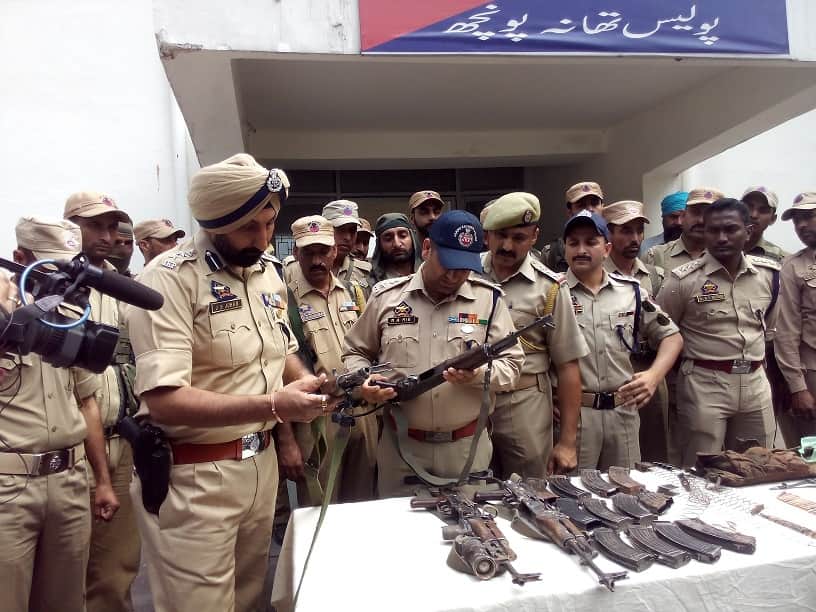 militants trying to destroy evidence