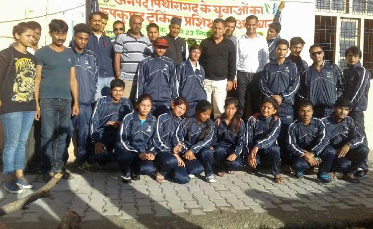 Pithoragarh youth track team off Roop