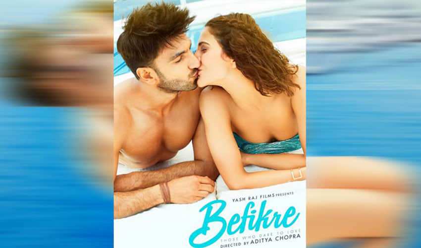 liplock posters of befikre