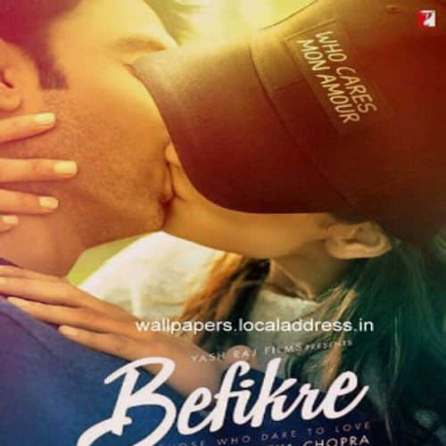 liplock posters of befikre