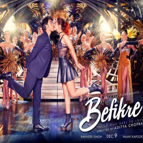 liplock posters of befikre
