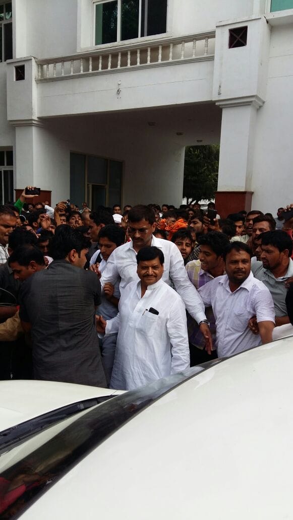 SP state president Shivpal said the government will make full majority in UP again
