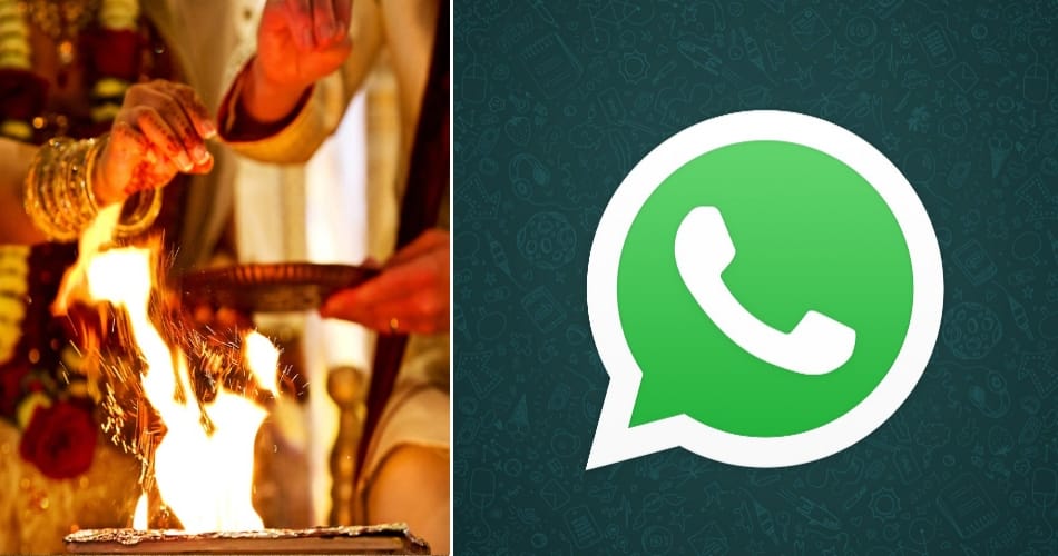 Love On Whatsapp then marriage, after five months breakup