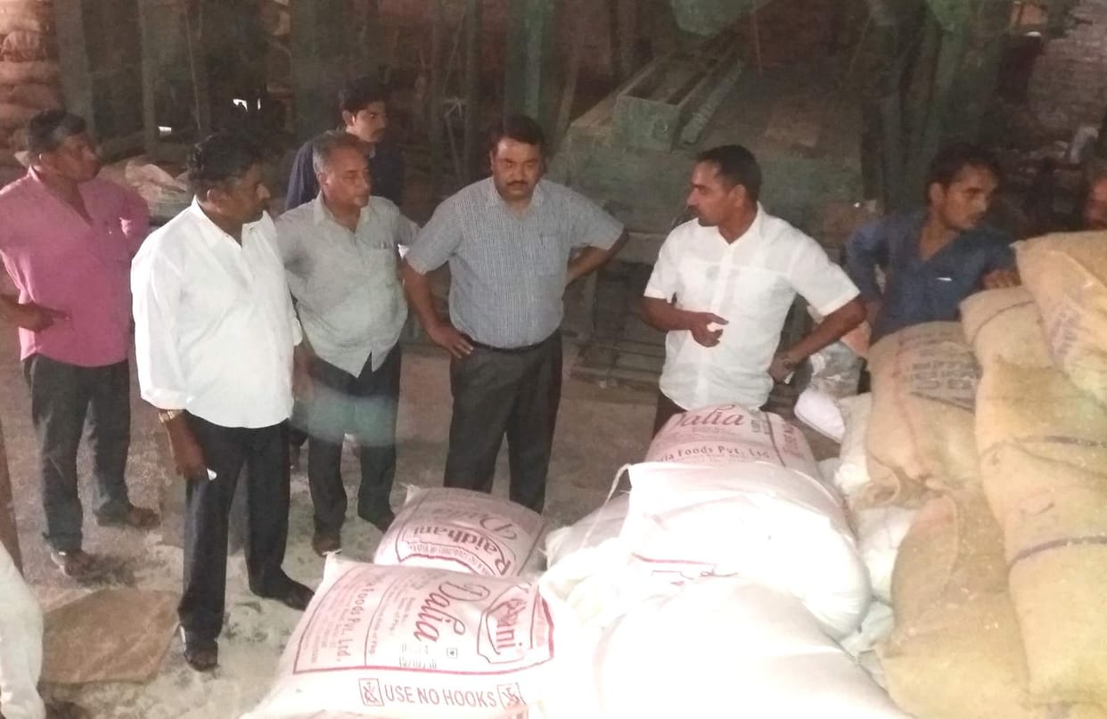 rice mill and store sealed