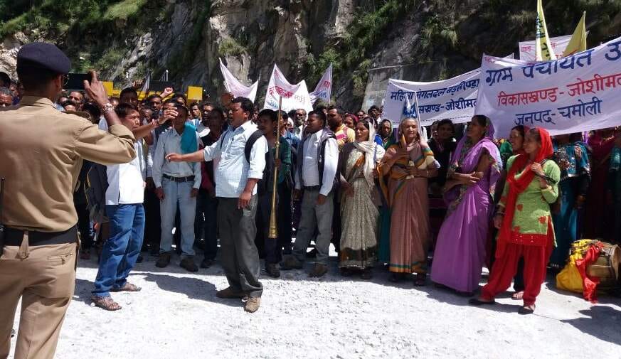 Rural raging on fulfillment of promises.