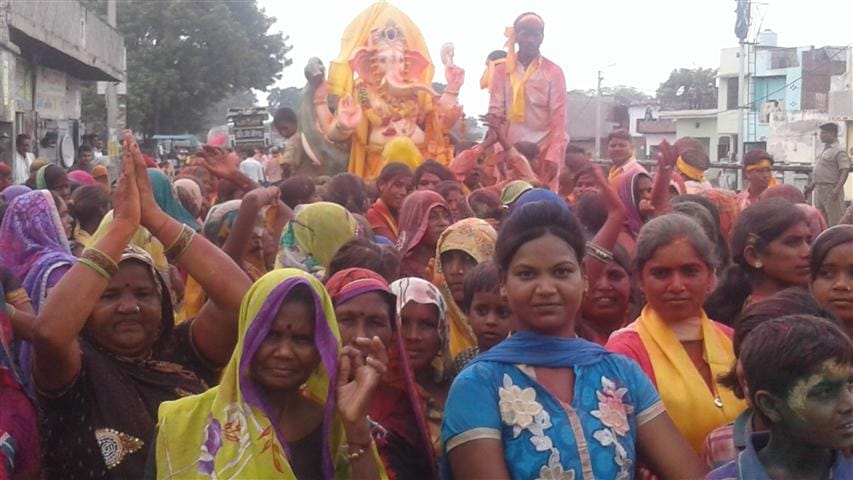 .Ganpati Bappa Morya, come early next year ...