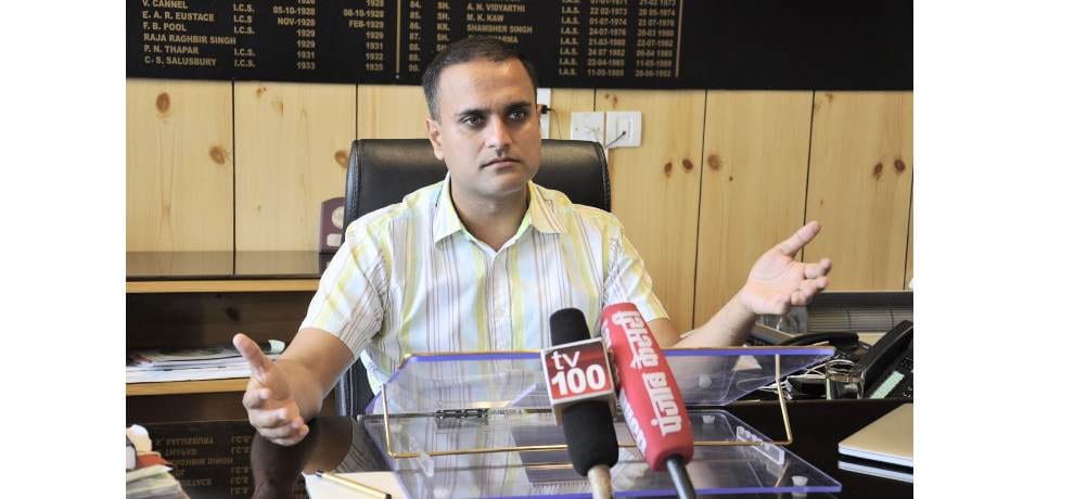 Kangra DC DC Ritesh Chauhan will be the private secretary of union health minister JP Nadda