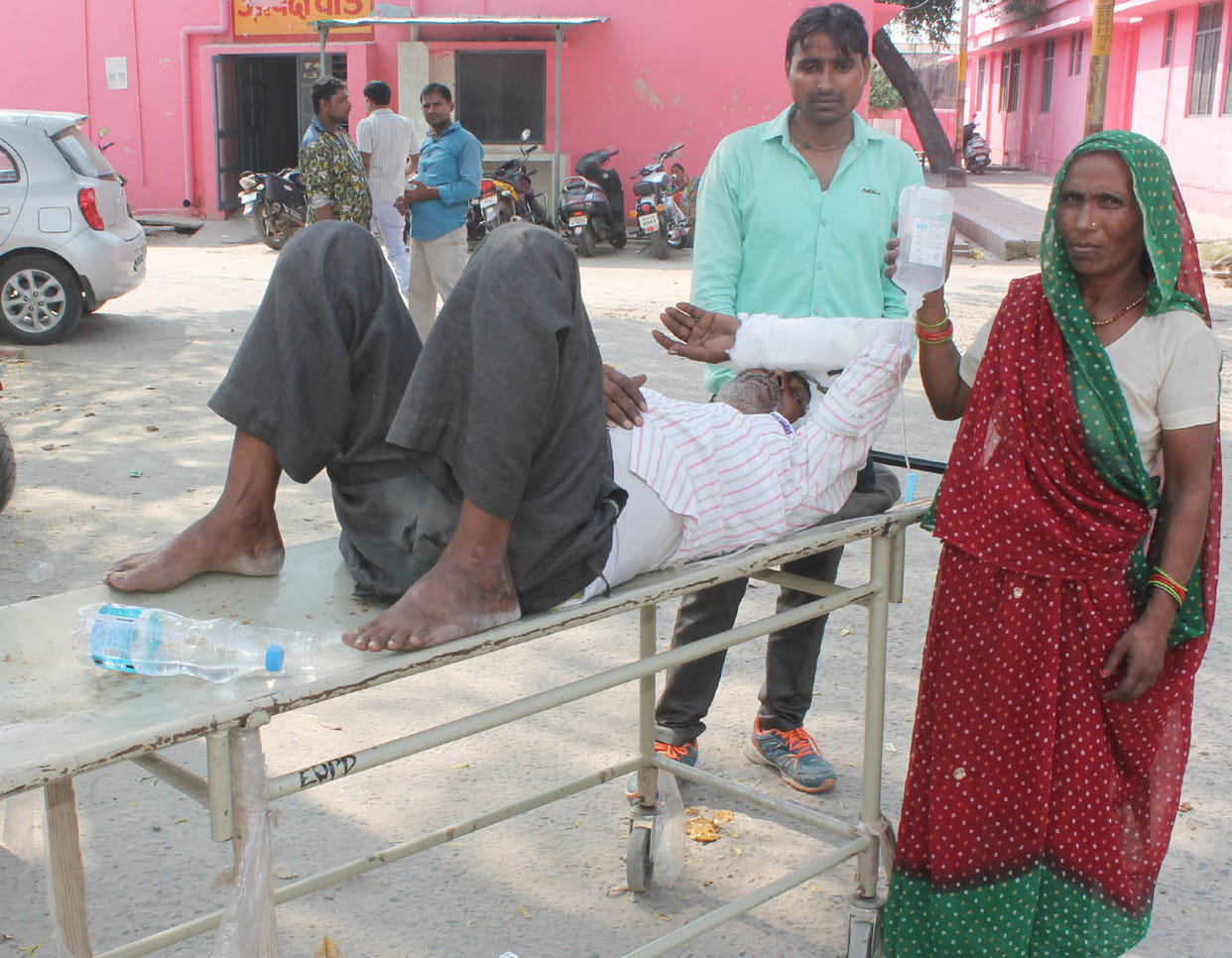 man died from fever