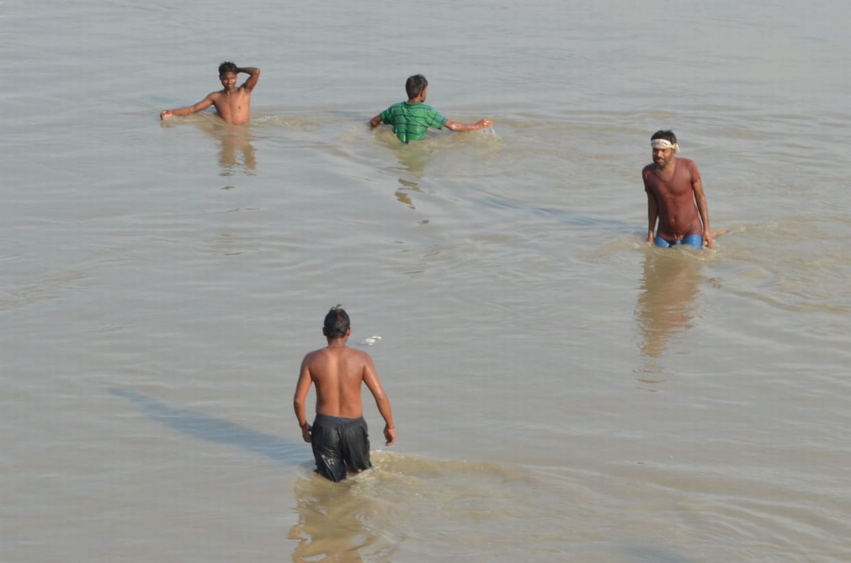 five immersed in river during visarjan 
