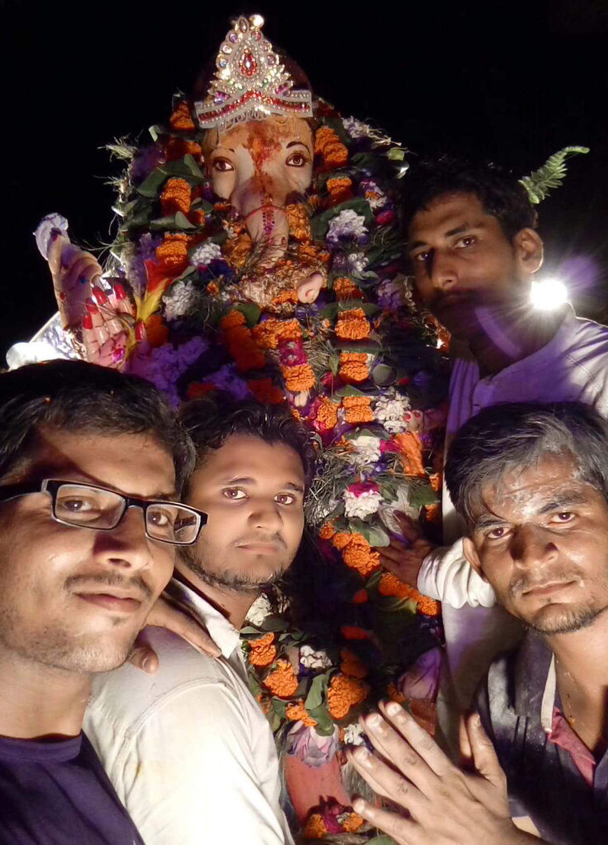 Ganpati Bappa Moriya you come early next year