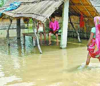 water intered in 18 villages 