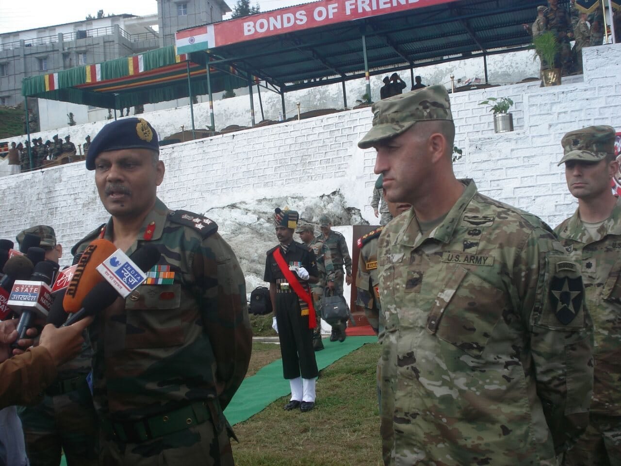 India-US war training in uttarakhand