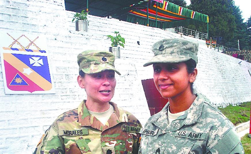 Increased representation of women in the armies good sign
