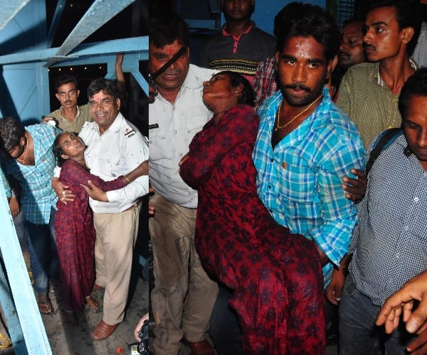  Monkeys attacked ay a woman and her son in lucknow.