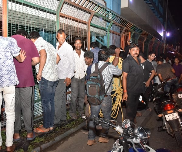  Monkeys attacked ay a woman and her son in lucknow.