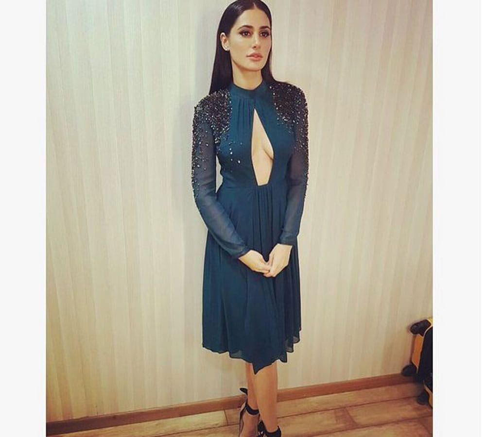 nargis fakhri pinup her revealing outfit