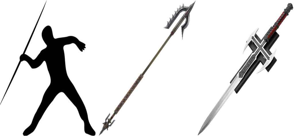 Now licence to keep Spear, lance and sword
