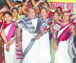 Asha bahu protest