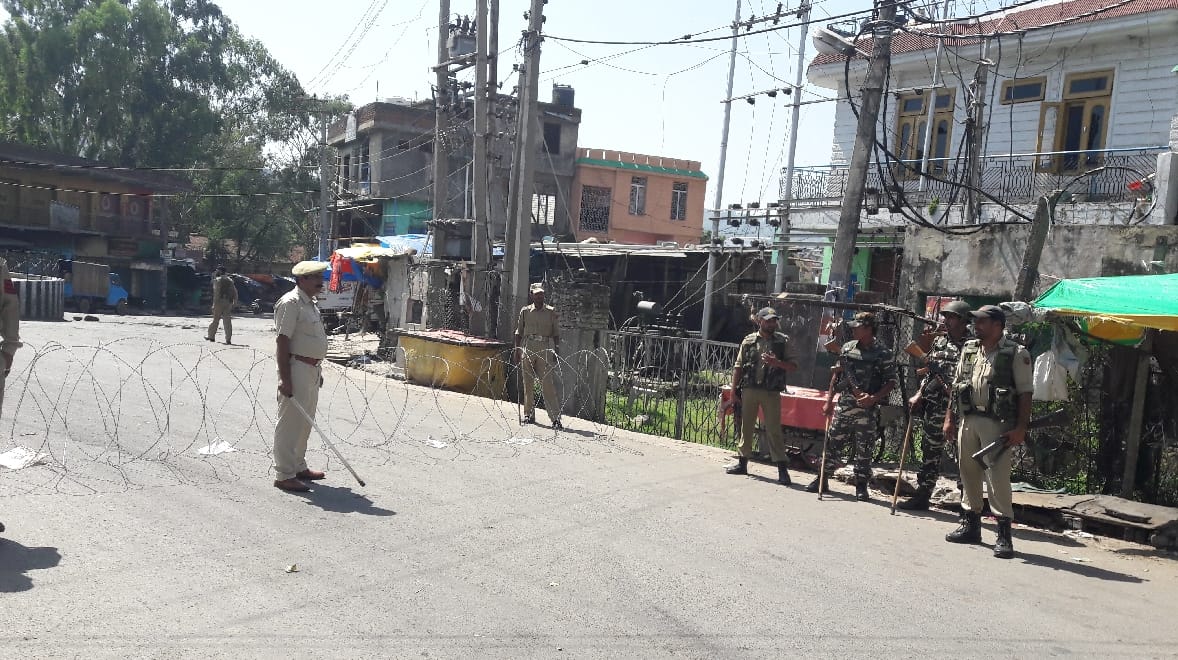 two officer suspended in rajouri