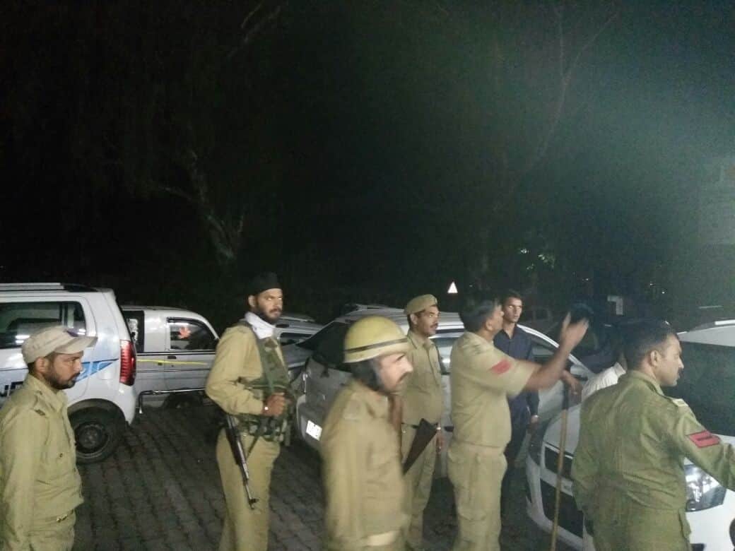 violence protest in rajouri, curfew continue