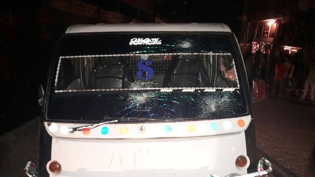 violence protest in rajouri, curfew continue