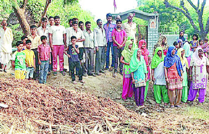 Devsthan occupation protest furore