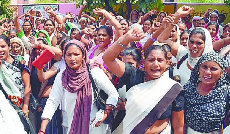 Ruckus of Ashao at CMO office 