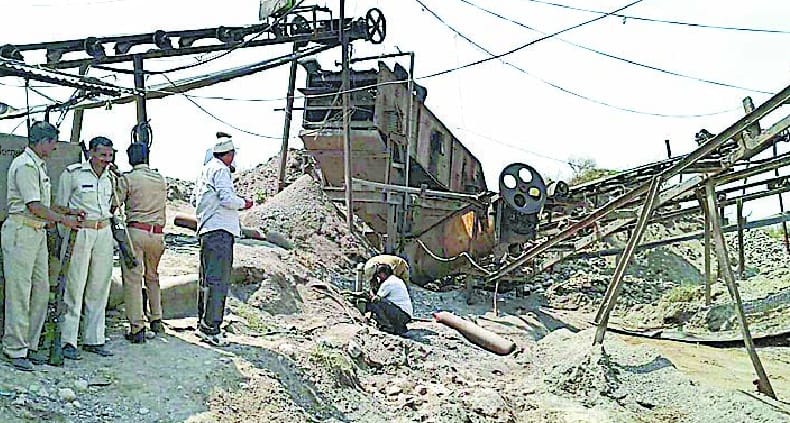 NGT's command seized nine stone crusher