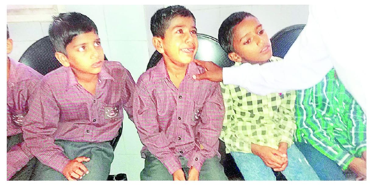 school van, excident, injured, yamunanagar, haryana