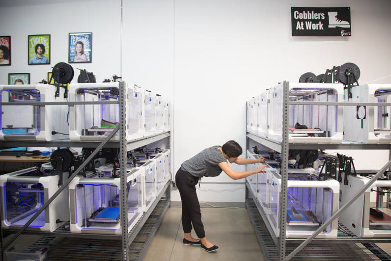 'Three D Printers' shoes Ready to hit the market 