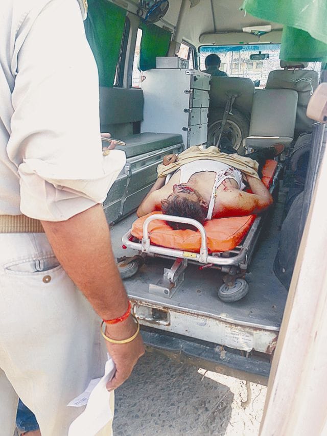 accident agra police