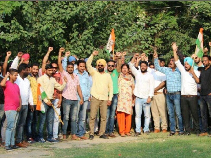 Congress workers, coalition government, performance, development, false claims, Patiala