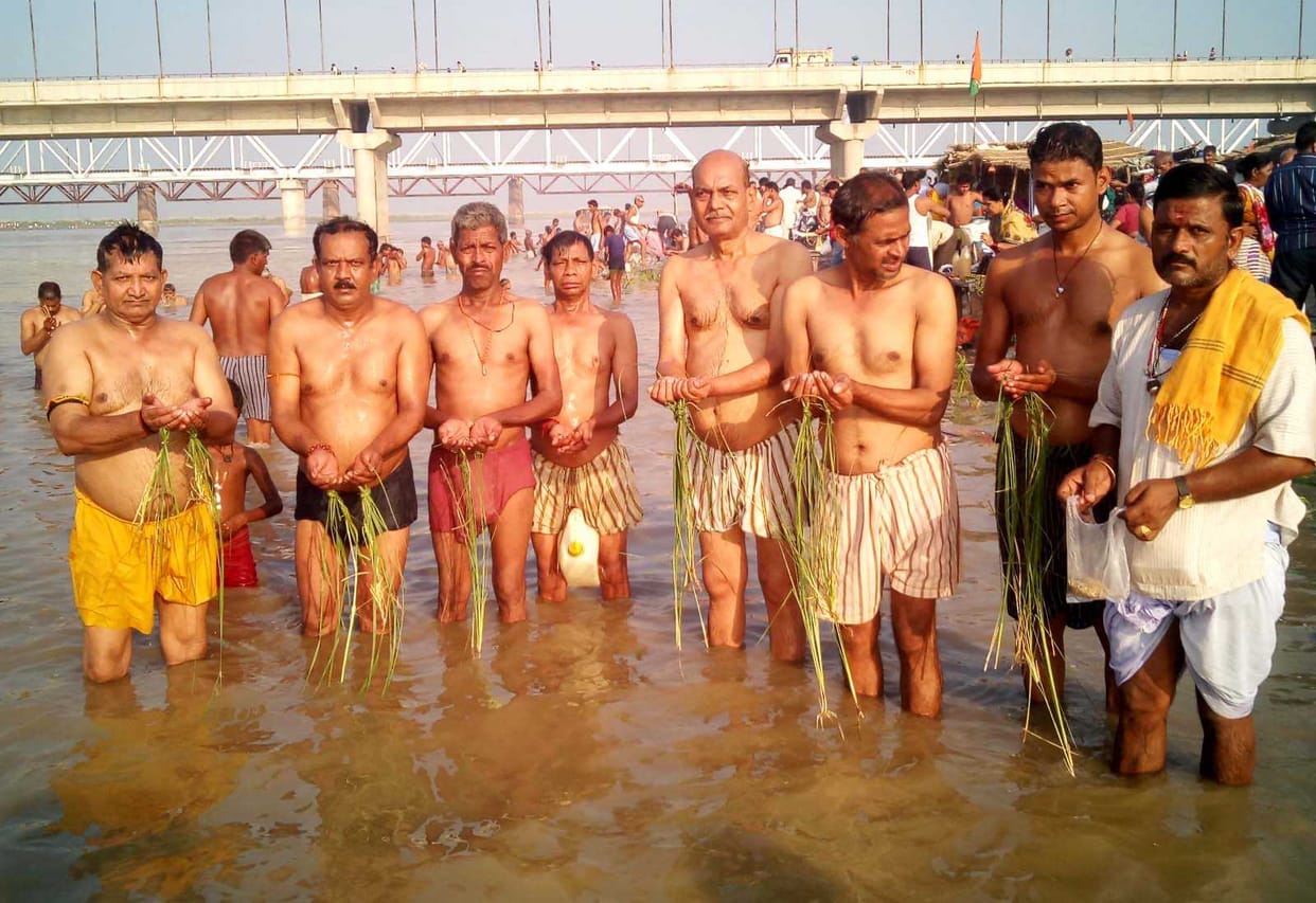 A dip in the Ganges ancestors Jldan done