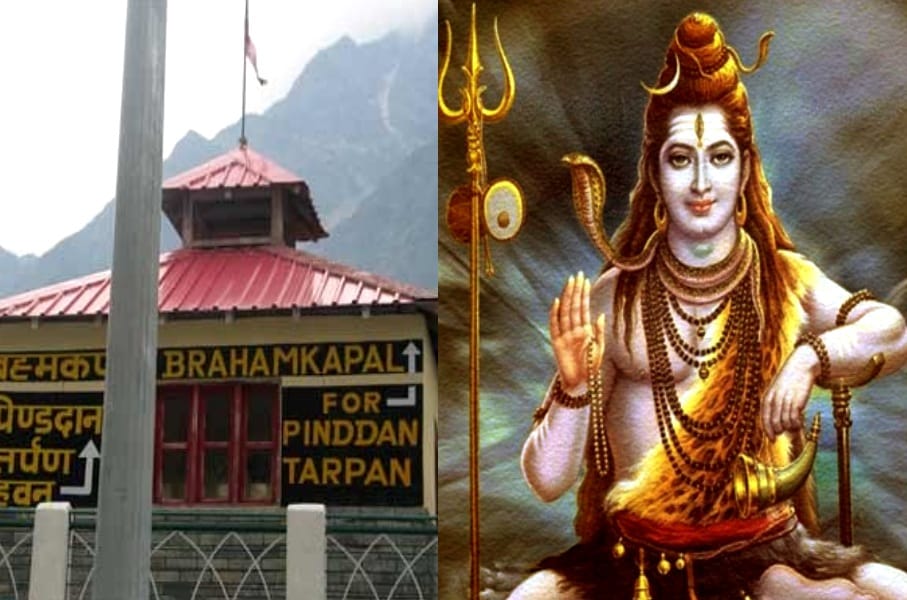 pinddan at brahma kapal tirth in badrinath.
