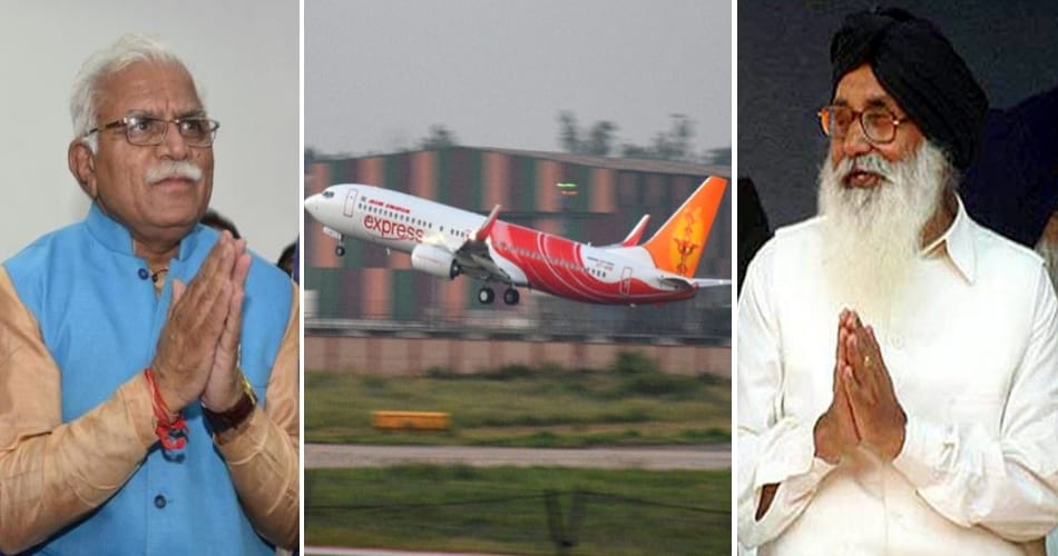 Controversy on international airport name haryana cm khattar objection