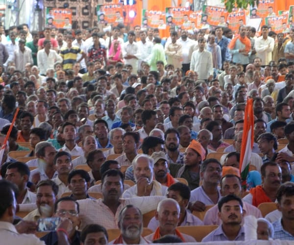 Rajnath singh laid foundation stone of outer ring road in Lucknow.