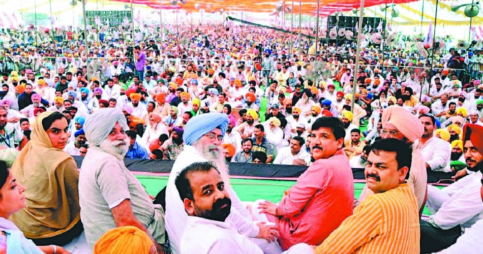 aap leader sanjay singh statement against congress and akali dal