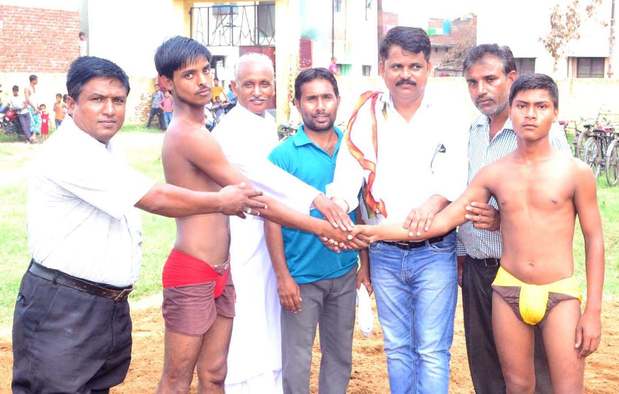 Shafiq became the champion in wrestling 