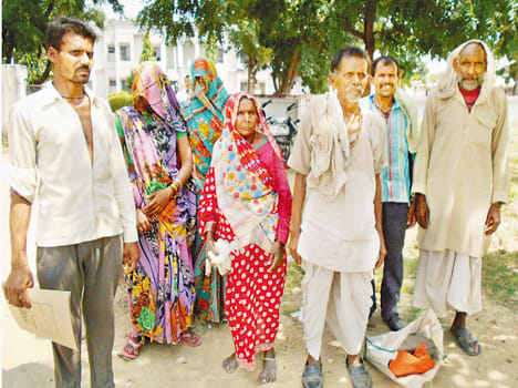 He entered the house beaten Dbangon Dalit family