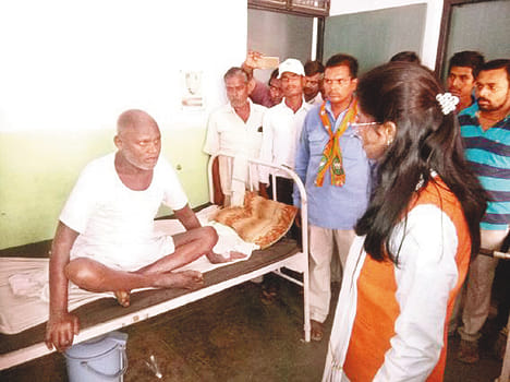 Ward received a torn mattress Bifre MP