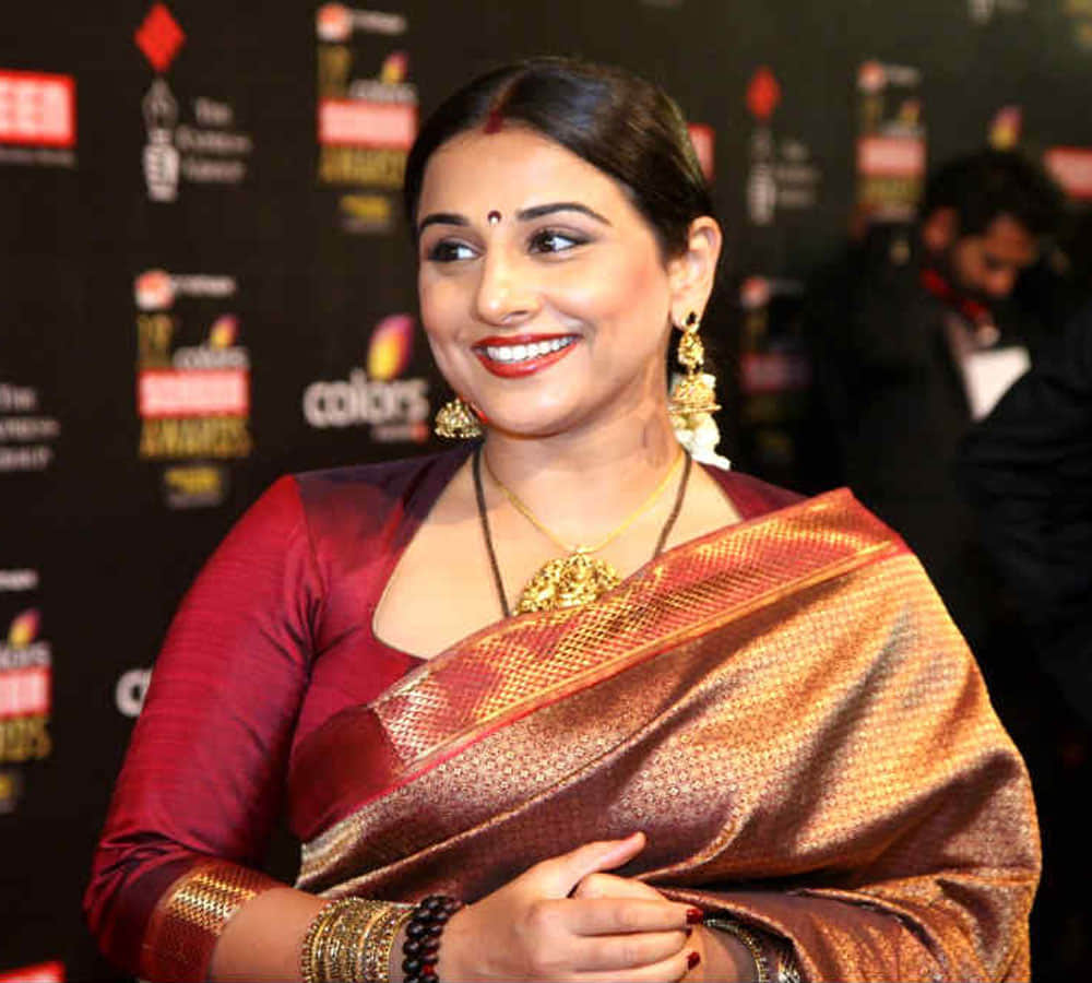 vidya balan revealed about kiss an woman on screen