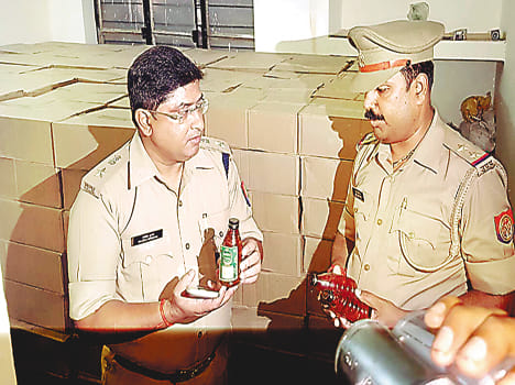 Haryana, 350 cases of liquor seized