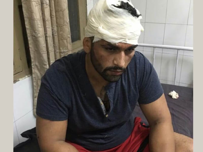 fight between congress member, congress fight in phagwara, fight for board, amritsar