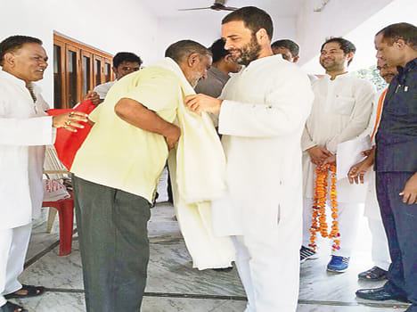 Rahul Congress give lifesaving