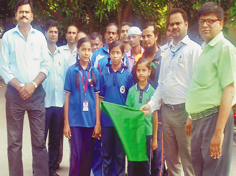 Hyderabad students left for Taekwondo Championships