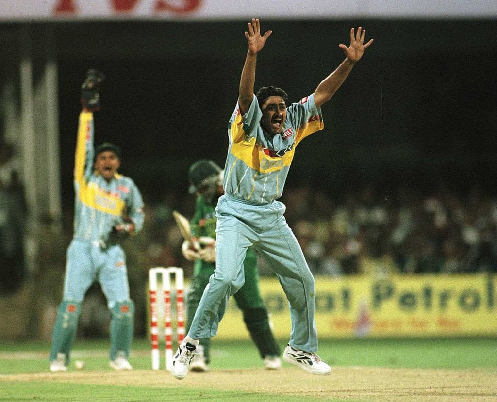 sahara cup, 3rd odi, 1996 , india beat to pakistan