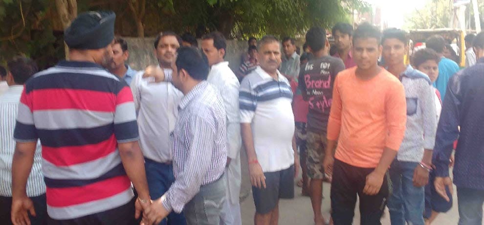 after obscenity of teacher with girl students parents create furore in school